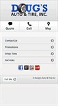 Mobile Screenshot of dougsautoonline.com
